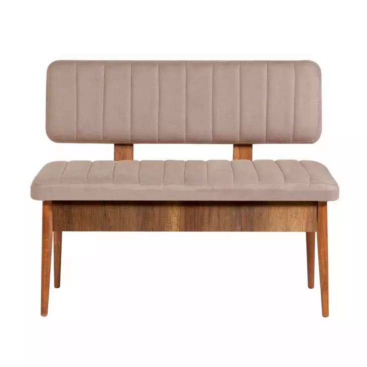 Bänk Hanah Home Vina Valnöt Spånskiva 110x85x40 cm - Byråer och skåp - 8682870773905 - 1