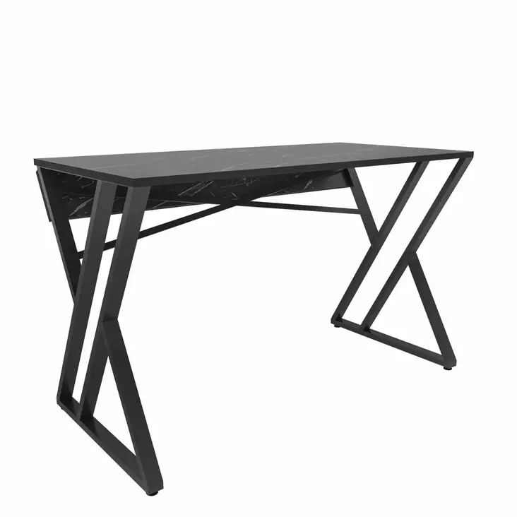 Skrivbord Hanah Home Gyza Svart Spånskiva 120x60x75 cm - Skrivbord - 8683743118045 - 1
