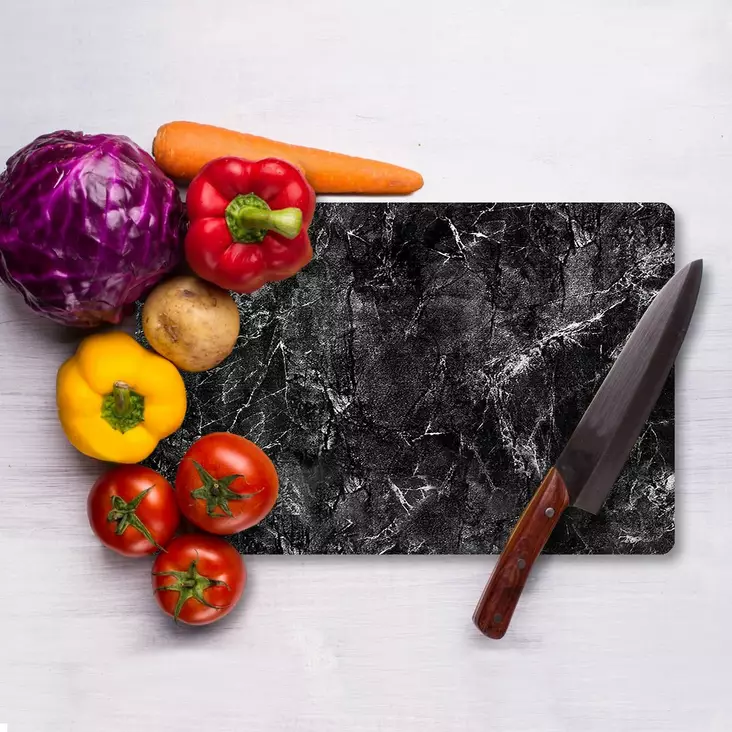 Skärbräda Hermia Flerfärgad Glas 20x30 cm - Köksredskap - 8684283724185 - 1