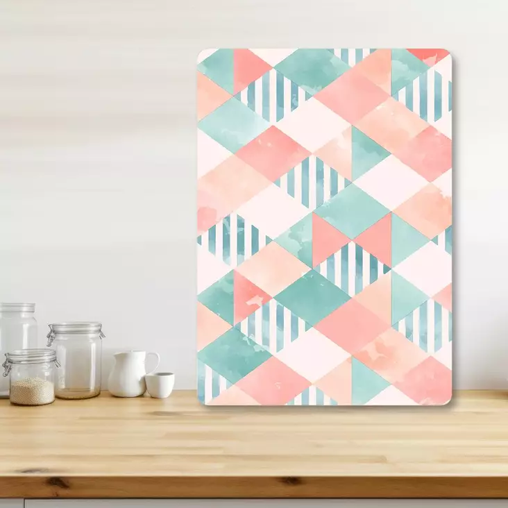 Skärbräda Hermia Flerfärgad Glas 20x30 cm - Köksredskap - 8684283728145 - 1