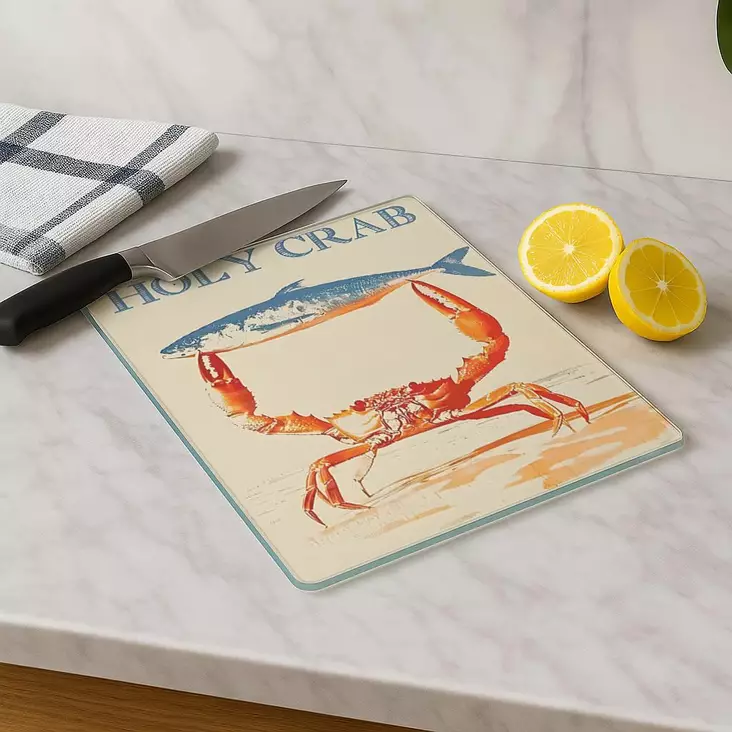 Skärbräda Hermia Flerfärgad Glas 20x30 cm - Köksredskap - 8684283732135 - 1