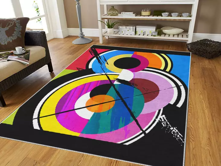 Matta Conceptum Ym135 Flerfärgad Polyester 160x230 cm - Stora och medelstora mattor - 8682870692725 - 1