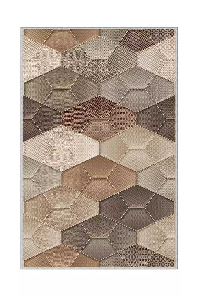 Matta Conceptum Hmnt852 Flerfärgad Polyester 50x80 cm - Små mattor och gångmattor - 8682870602595 - 1