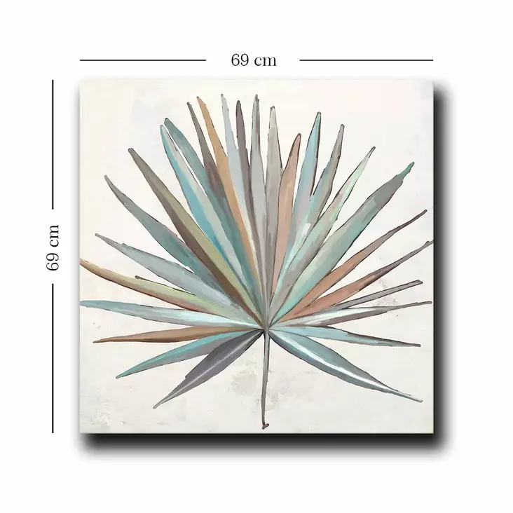 Canvastavla Wallity Flerfärgad Canvas 69x69 cm - Tavlor och ramar - 8684283327775 - 1