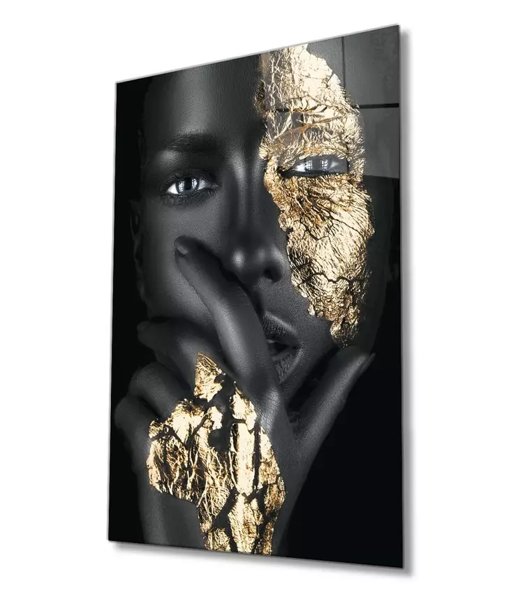 Glastavla Wallity Flerfärgad Glas 46x72 cm - Tavlor och ramar - 8683742946595 - 1