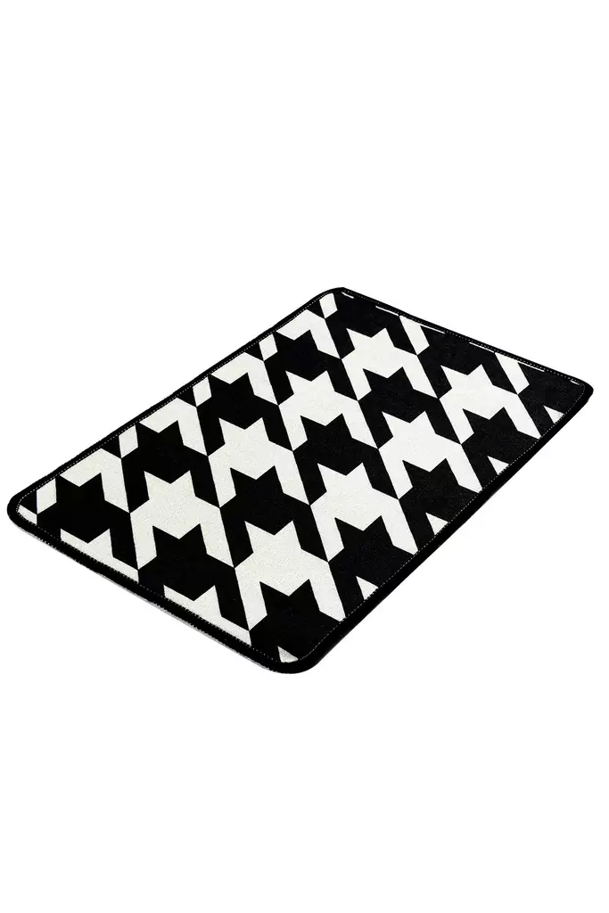 Badrumsmatta Mijölnir Flerfärgad 100% Polyester Antiallergisk Halkfri 40x60 cm - Badrumsmattor och våtrumsmattor - 8681875325195 - 1