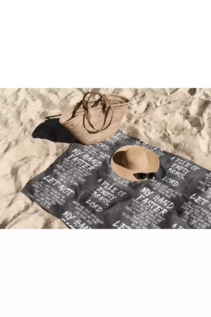 Strandhandduk Mijölnir Flerfärgad Mikrofilament 70% Polyester 30% Polyamid 90x150 cm - Handdukar - 8684282666295 - 1
