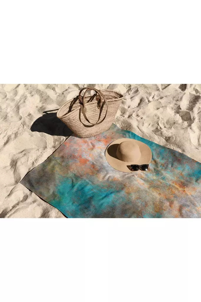 Strandhandduk Mijölnir Flerfärgad Mikrofilament 70% Polyester 30% Polyamid 90x150 cm - Handdukar - 8684282666325 - 1