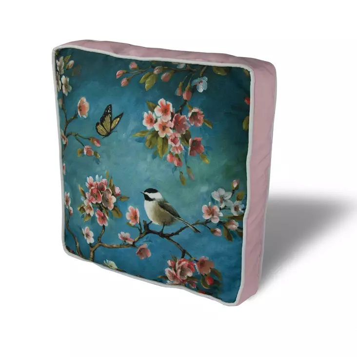 Prydnadskudde Aberto Design YM1313 Flerfärgad Bomull Polyester 42x42 cm - Prydnadskuddar - 8681181717325 - 1