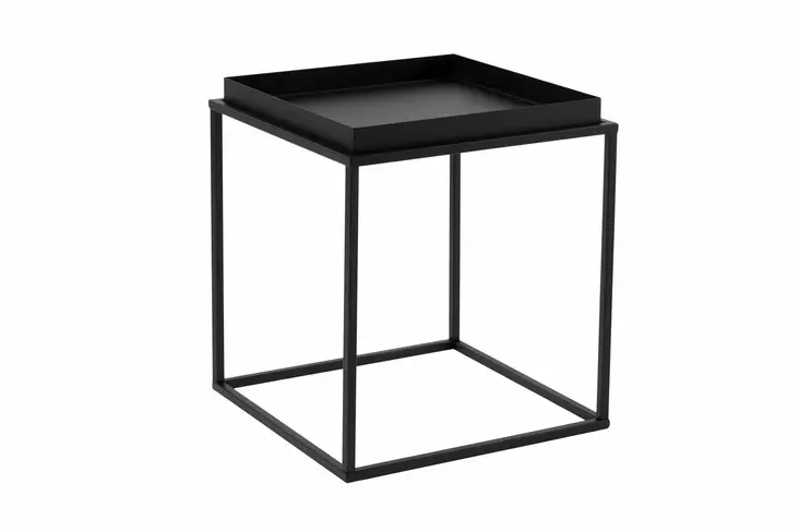 Soffbord Hanah Home Shb018 Svart Metall 45x45x52 cm - Soffbord - 8684283715145 - 1