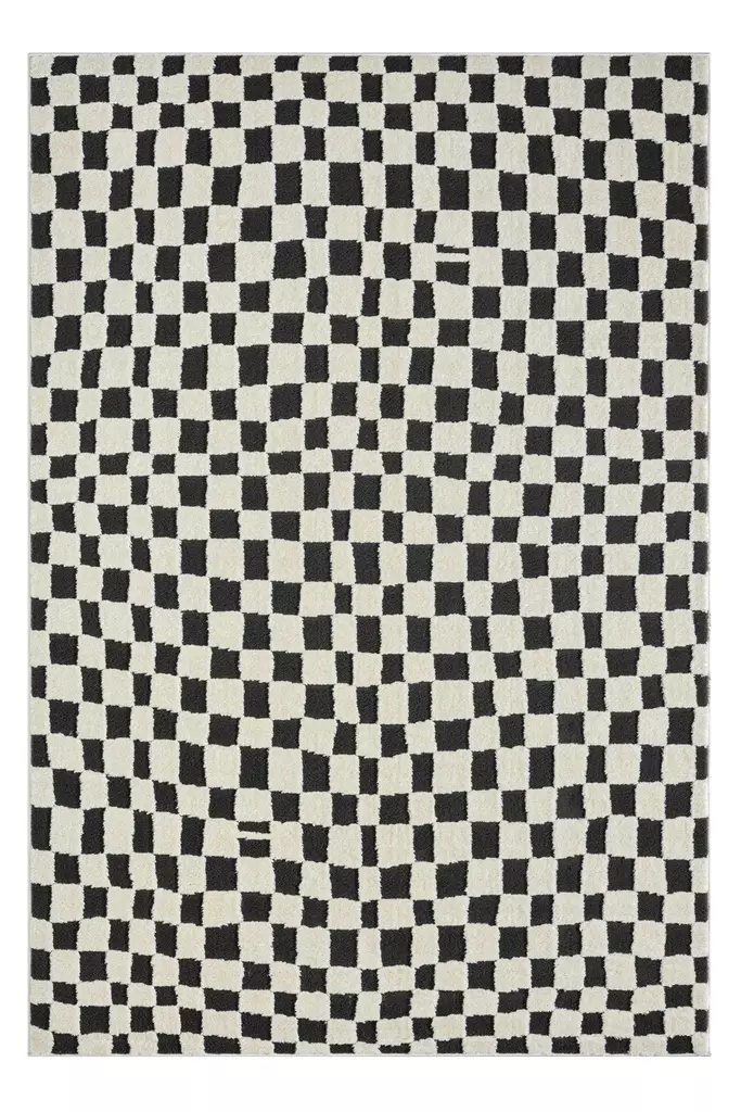 Matta Conceptum Jung 7185 Svart Polyester 80x150 cm - Små mattor och gångmattor - 8684282264095 - 1