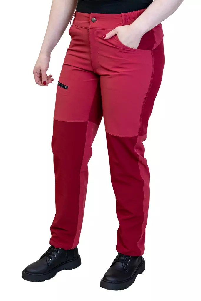 N housut Hiking cherry (inseam 30'') - Damers friluftsbyxor - 0283080110535 - 1