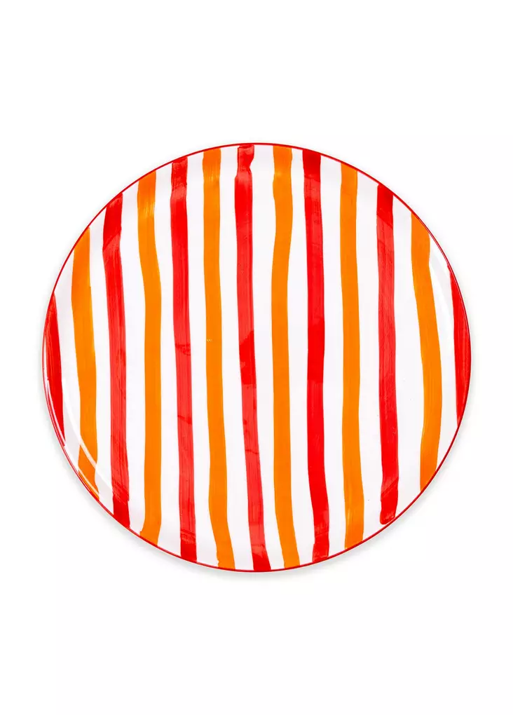 Serveringsfat Hermia Orange Keramik 30x30 cm - Serveringsfat - 8684283616695 - 1