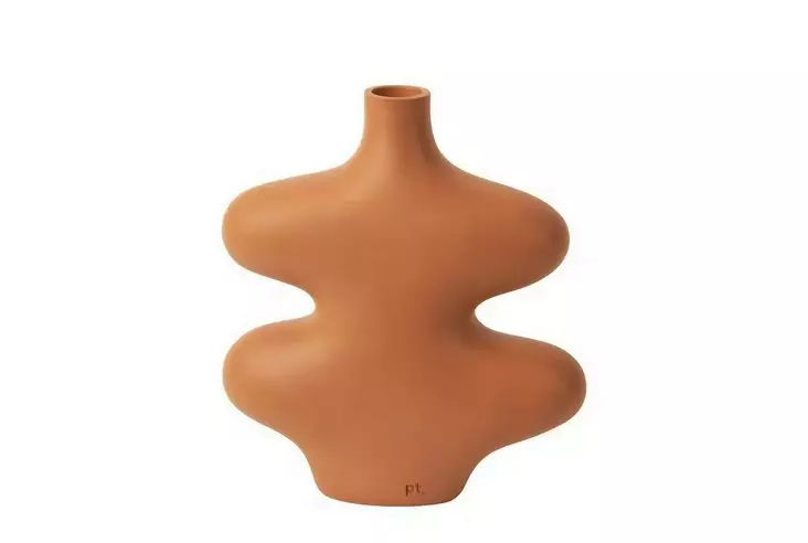 Vas Aberto Design CY0093 Orange Keramik 19x5x21 cm - Hängande blomkrukor och vaser - 8684282978855 - 1