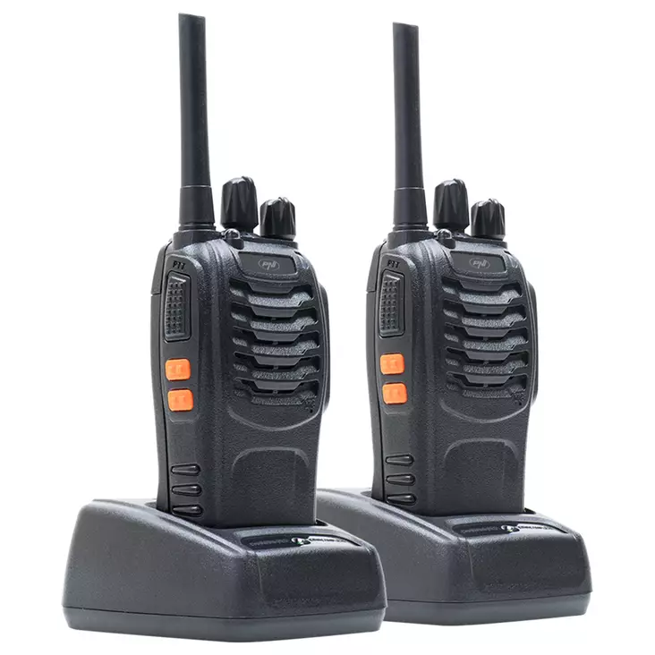 PNI PMR R40 Pro Walkie Talkie-set - 16 kanaler, 1200mAh, HF-headset - Walkie-talkies och megafoner - 5949066520785 - 1