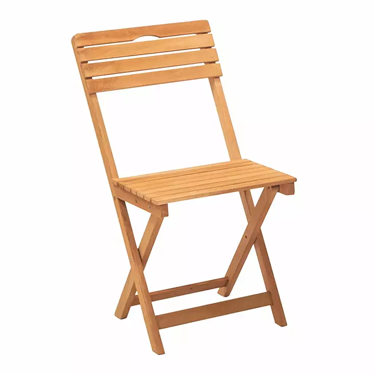 Trädgårdsstol Hanah Home My023 Brun Massivt Trä 40x81x30 cm - Trädgårdsstolar och soffor - 8683743764495 - 1