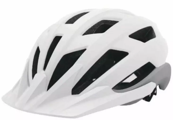 Cykelhjälm Vit L/XL 59-61 cm Lätt och hållbar med bra ventilation - Cykelhjälmar - 6410416328775 - 1