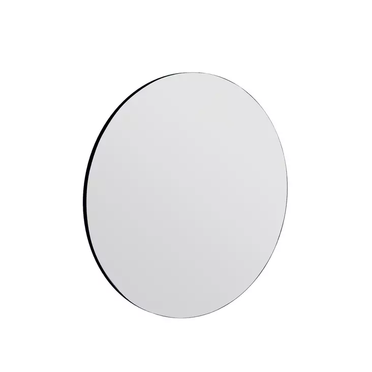 Spegel Hanah Home Zeos Svart MDF 70x70x2,2 cm - Speglar - 8683743823055 - 1