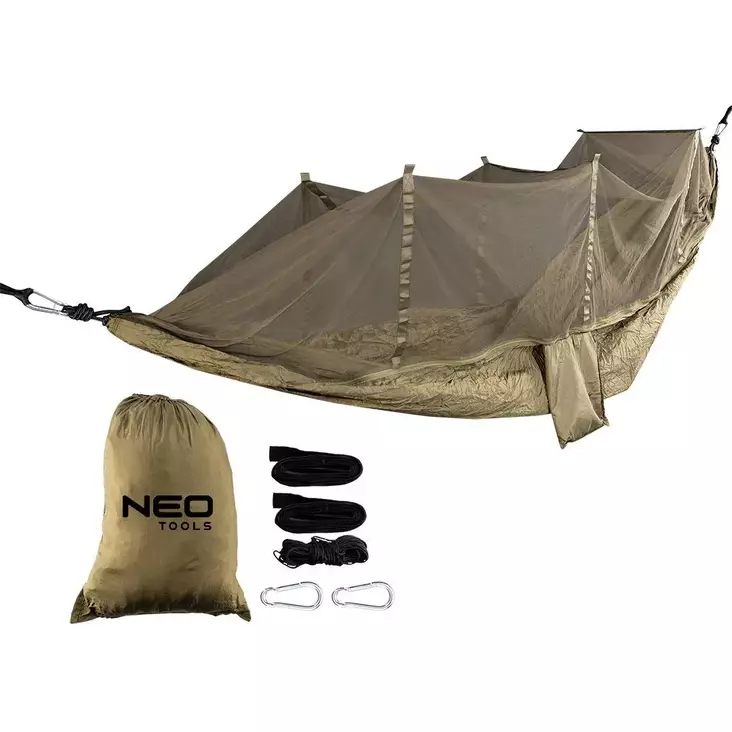Riippumatto hyttysverkolla Neo Tools - Tält, skydd, hängmattor - 5907558454055 - 1