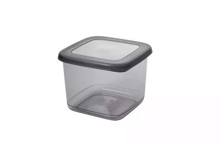 Set med förvaringslådor (12 delar), antracit, 10 x 10 x 9,5 cm, tålig, BPA-fri - Plastlådor och förvaringslådor - 8683342993005 - 1