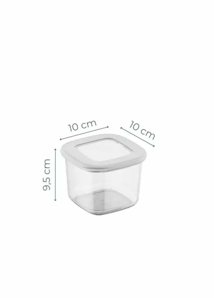 Förvaringslåda Set Hermia Vit Plast 12 Delar - Plastlådor och förvaringslådor - 8683342850865 - 1