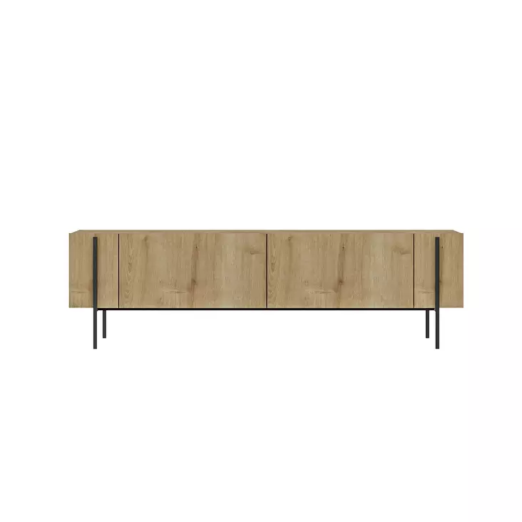 TV-bänk Hanah Home Herman Ek Spånskiva 160x45,6x31,4 cm - TV-bänkar - 8684283501625 - 1