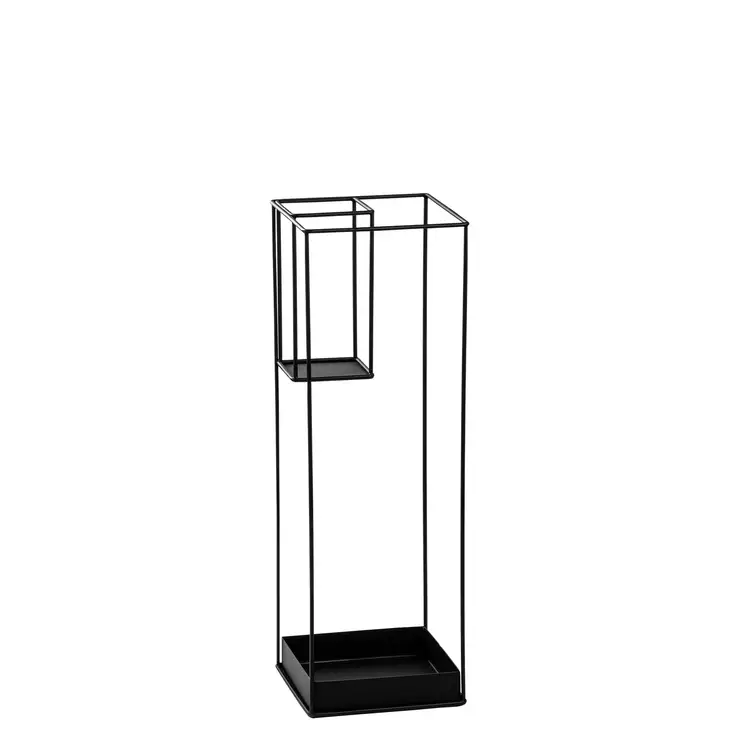 Paraplyställ Aberto Design ?emsiye-A Svart Metall 20x20x61 cm - Möbler - 8684283511235 - 1