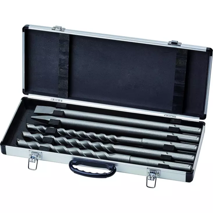 SDS-MAX Stålset 5-delar Einhell - Stämjärn - 4006825613995 - 1