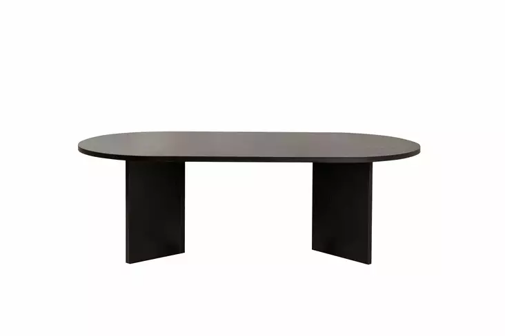 Soffbord, svart trä, 119 cm x 40 cm x 60 cm, hållbart, rymligt, stilrent - Bord - 8684283441495 - 1