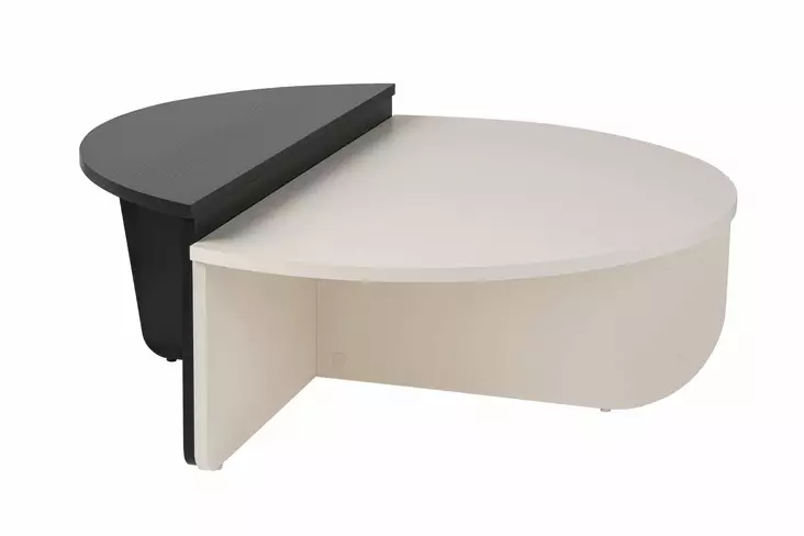 Soffbord Nordure Orion Trävit Spånskiva 90x30x60 cm 85x35x30 cm - Soffbord - 8684283439775 - 1