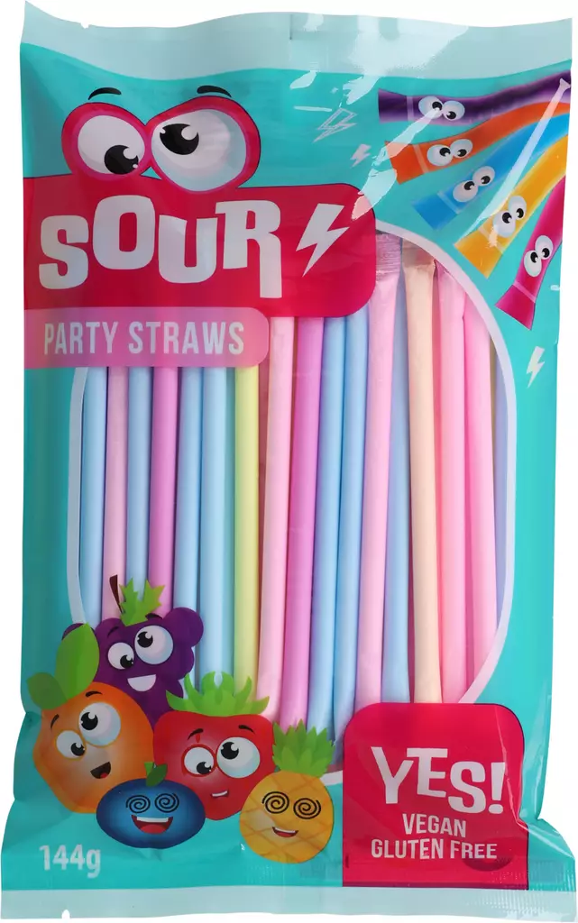 Sura Party Straws 144g - Hushållsprodukter - 8713305819025 - 1