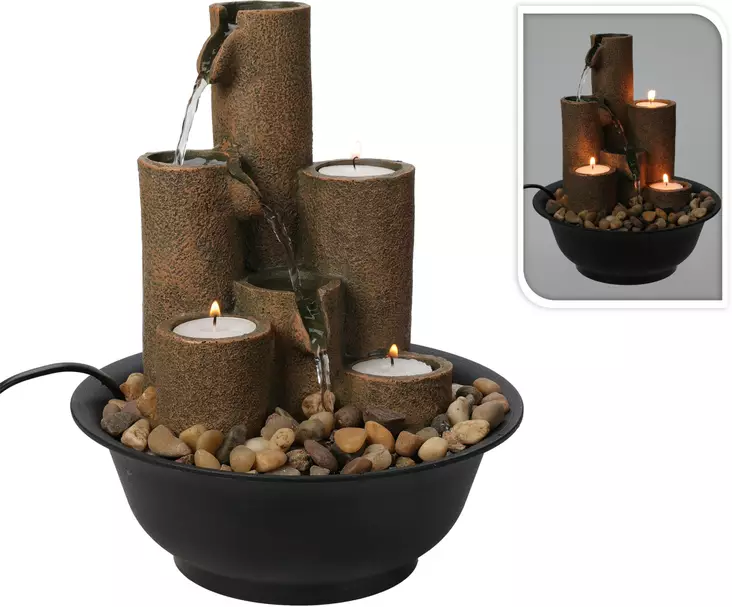 Fontän Cylindrar - Dekorationer, prydnadsföremål - 8720573505475 - 1