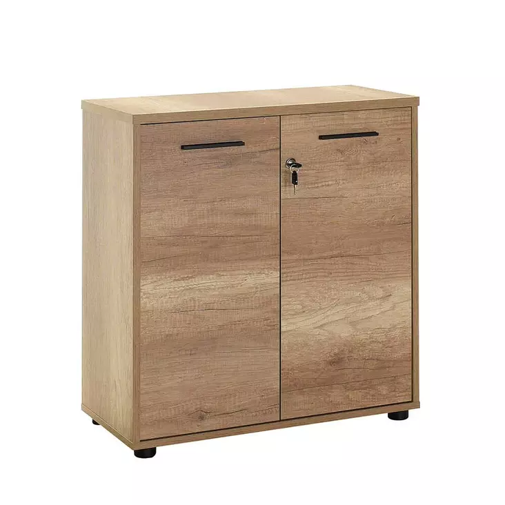 Bokhylla Hanah Home Nkt522Tt1 Ek Spånskiva 76x75x34 cm - Bokhyllor - 8684282189145 - 1