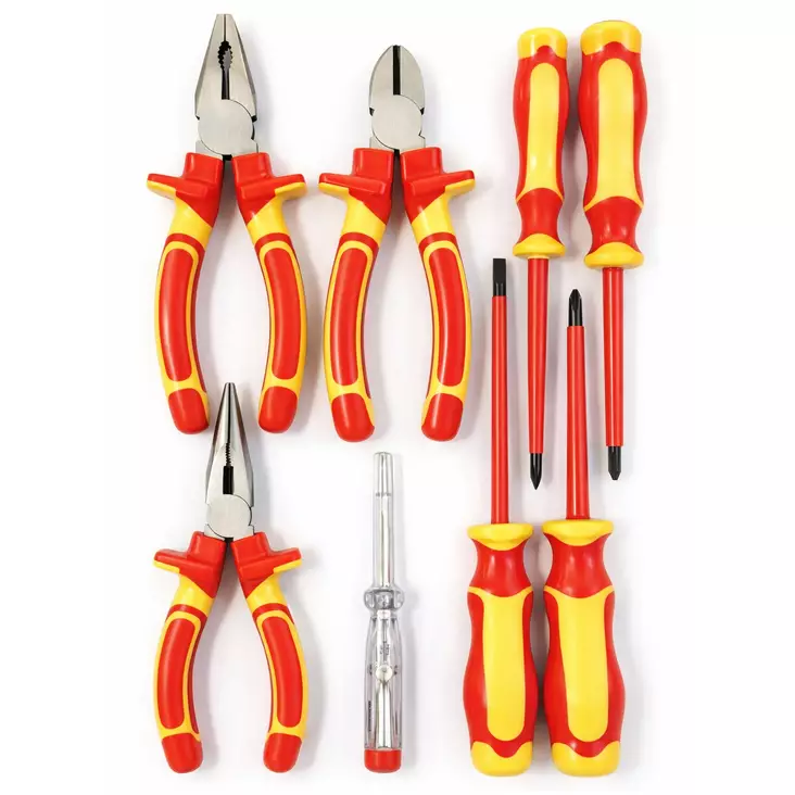 Timco 8-delars VDE elektrikerverktygssats - Verktygssatser - 6438014422015 - 1