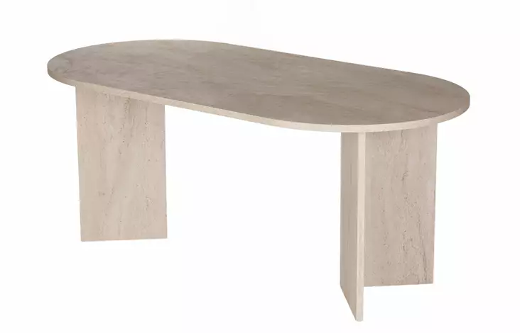 Matbord Hanah Home Sablin Travertin Spånskiva 180x75x89,5 cm - Matbord - 8684283850075 - 1