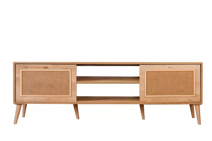 TV-bänk Hanah Home Jüt 180 Ek Spånskiva 180x55x41 cm - TV-bänkar - 8683742868095 - 1