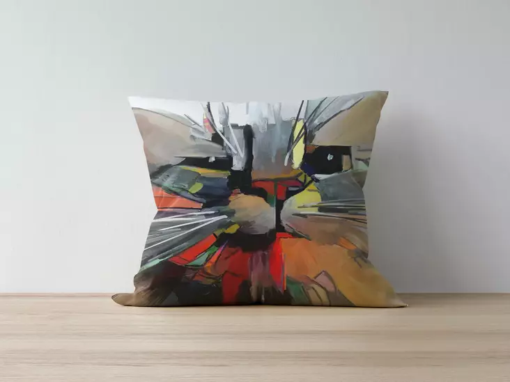 Kuddfodral Aberto Design A1037 Flerfärgad Polyester Bomull 43x43 cm - Kuddar och täcken - 8682870194175 - 1