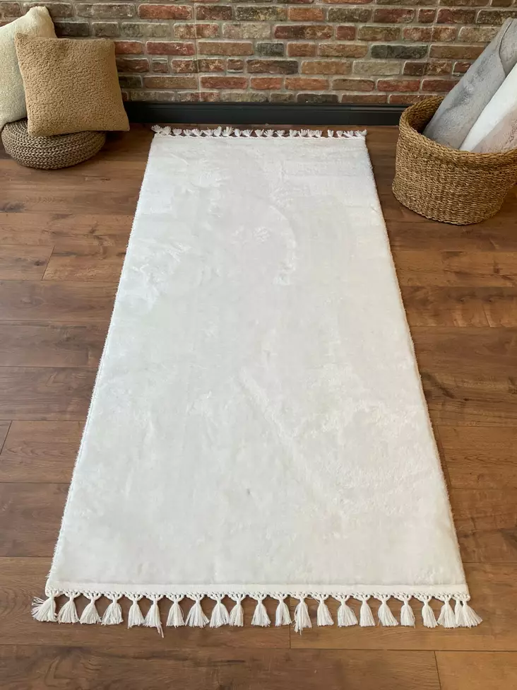 Matta Conceptum 1415 Vit Polyester 80x150 cm - Små mattor och gångmattor - 8684282513735 - 1