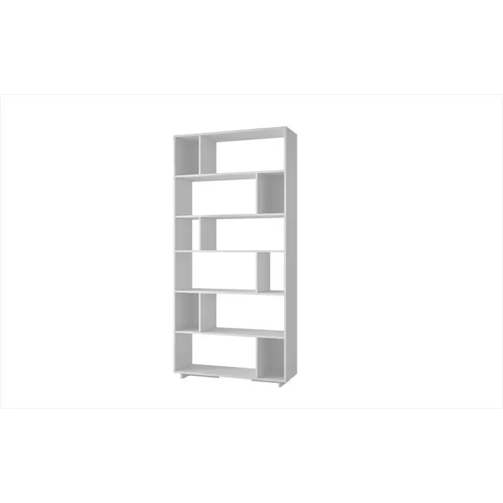 Bokhylla Hanah Home White Spånskiva 90x188,6x25,4 cm - Bokhyllor - 8681181980415 - 1