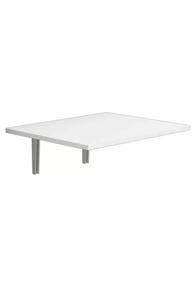 Fällbord Hanah Home Nur Vit Spånskiva 60x1,8x50 cm - Bord - 8681875302875 - 1