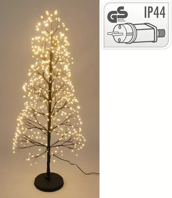 Valopuu 100 cm 600 LED - Ljusträd och ljusgrenar - 8721037224475 - 1