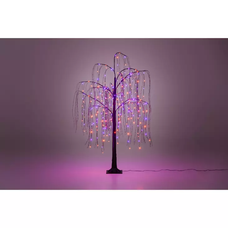 Valopuu paju 256 LED 1,6m Finnlumor - Ljusträd och ljusgrenar - 6410416391885 - 1