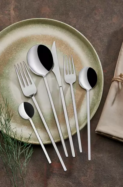 Bestickset Hermia Patara36 Krom Rostfritt Stål 36 Delar - Bestick och serveringsredskap - 8684283557936 - 2