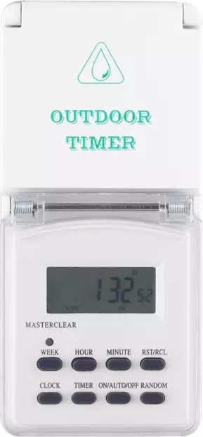Digitaalinen vuorokausiajastin ulkok=C3=A4ytt=C3=B6=C3=B6n - Timers & fjärrstyrda uttag - 6438152080306 - 2