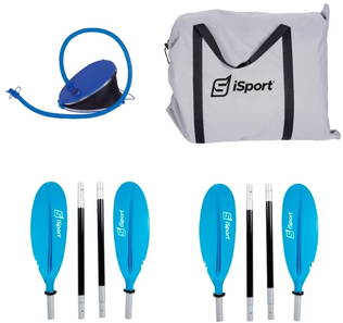 Kajakki ilmat=C3=A4ytteinen Explorer Double, iSport - Uppblåsbara båtar och kajaker - 6438014300986 - 2