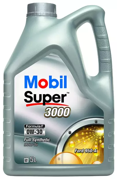 Mobil super 3000 formula f 0w-30 5l - Motoroljor - 5407004031156 - 1