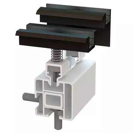 Railock 40 monteringsskena i aluminium för solpanelsystem - Panelställ och fästen - 6438014357966 - 1