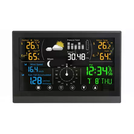 Soletek ST03 väderstation med flera kanaler - Termometrar och väderstationer - 6438014336916 - 1