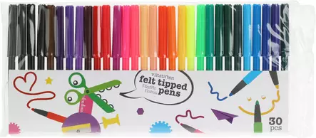 Tussikyn=C3=A4t 30kpl - Färgpennor - 8720573392976 - 1