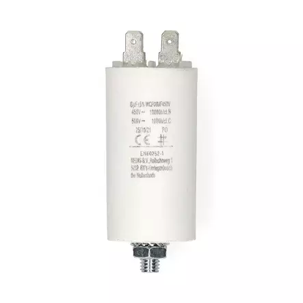 Capacitor CBB60 8UF 450Vac Faston 10 pcs - Reservdelar - 5412810477166 - 10